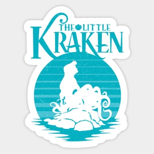 The Little Kraken (Grey) Sticker